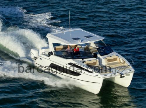 Aquila 36 Sport Power Catamaran scheda tecnica 
